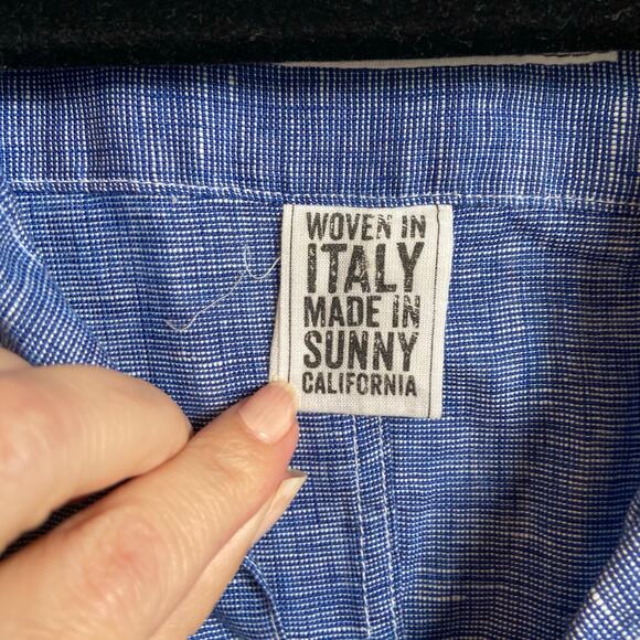 Frank & Eileen Murphy Linen Shirtdress Size Medium - Picture 4 of 7